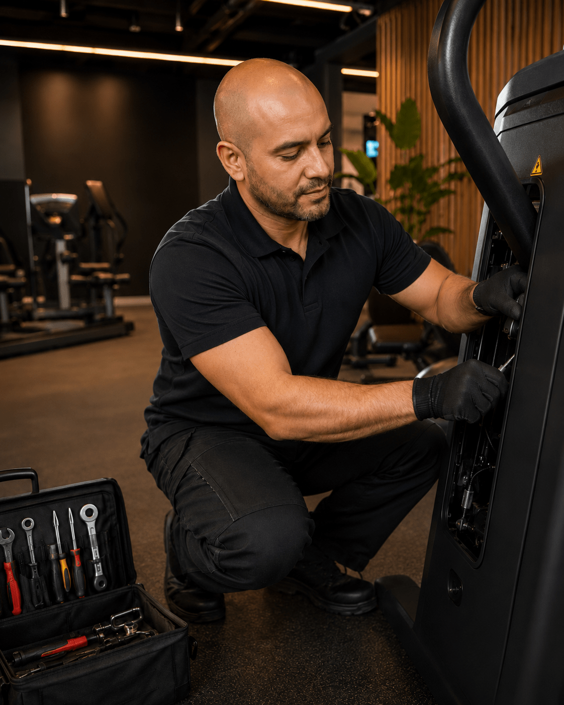 Davide Medina, Techniker bei PG Health Management
