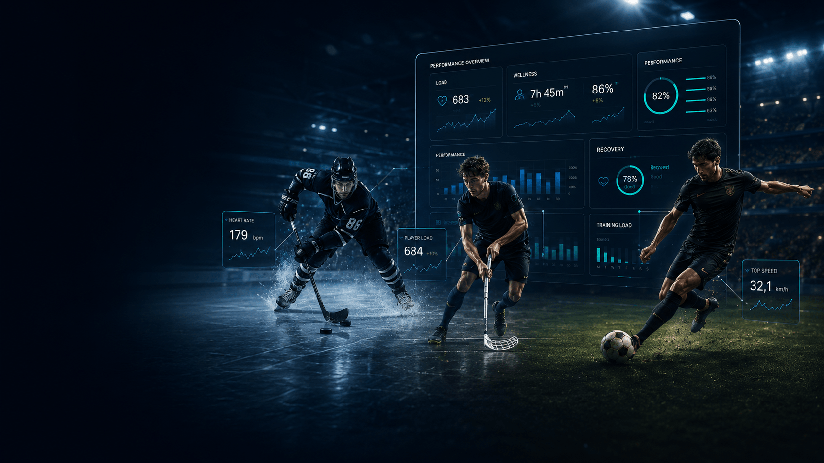 Performance monitoring for sports clubs