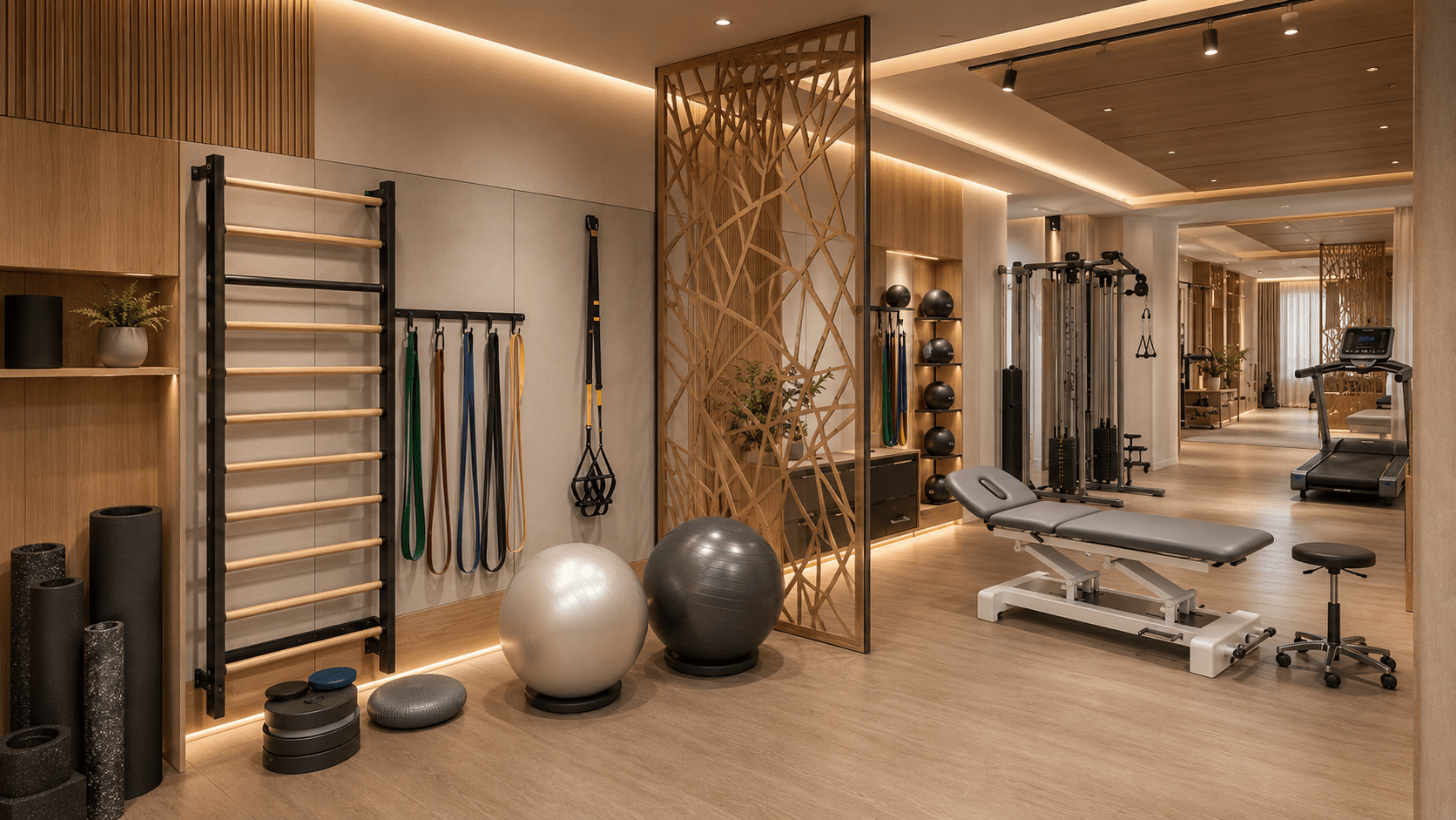 Healthspaces für Reha-Zentren, Kliniken und Physiotherapien