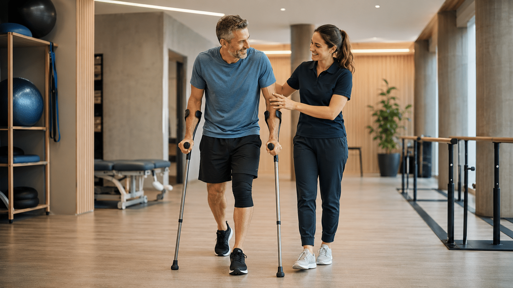 Physiotherapeuten im PGHM Health Coordination System